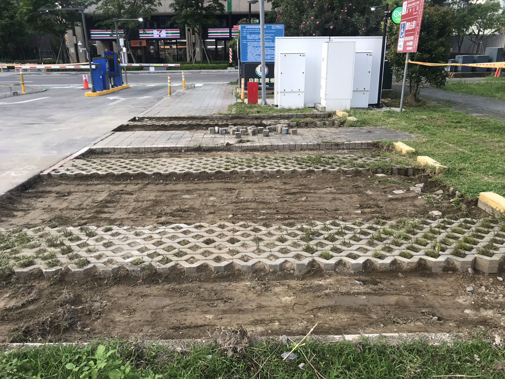 板橋平面停車場整地工程