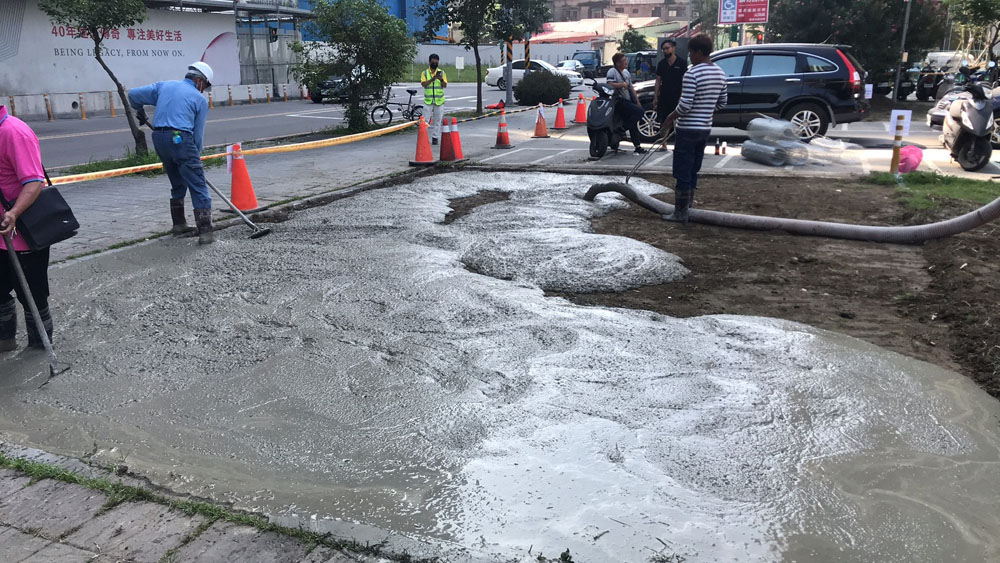 板橋平面停車場整地工程