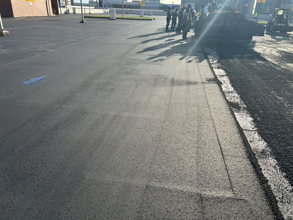 林口三井立體停車場標線